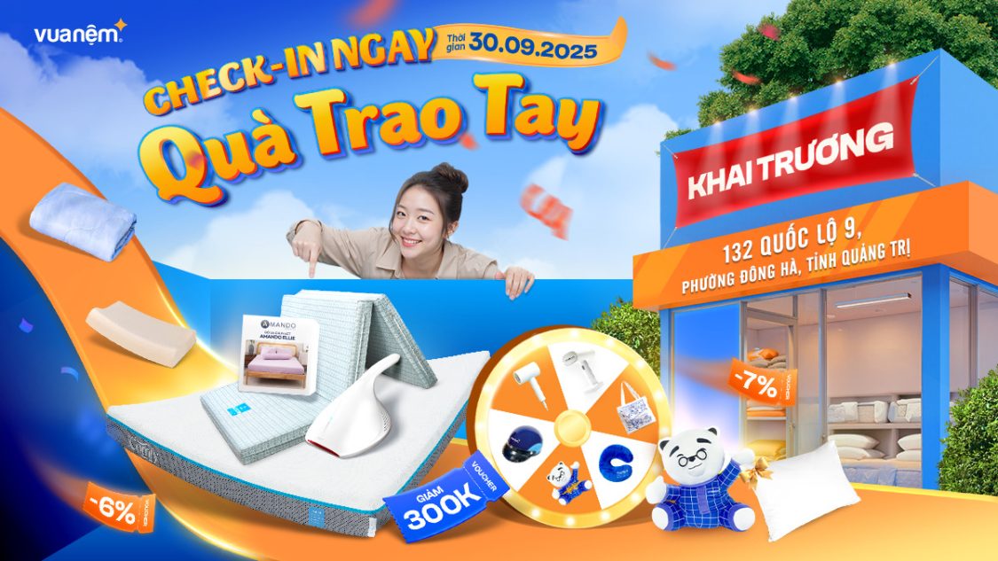 Khai trương 30/09 số 132 Quốc lộ 9, phường Đông Hà, tỉnh Quảng Trị - Check-in ngay, quà trao tay