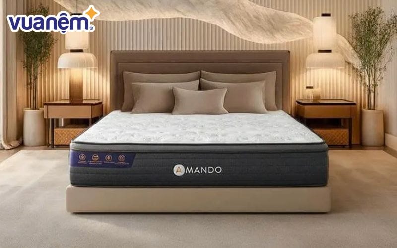 Nệm lò xo làm mát Amando Elite Grand