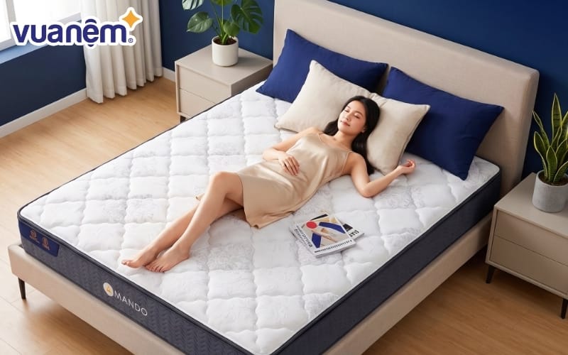 Lớp Pillow Top nệm lò xo