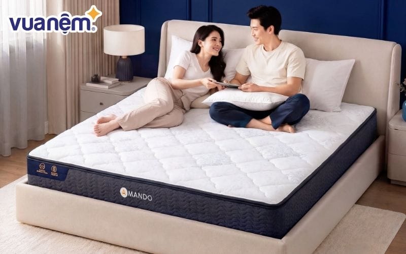Nếu đang tìm kiếm một chiếc nệm lò xo túi độc lập chất lượng, Amando là lựa chọn đáng cân nhắc