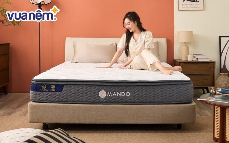 Nệm lò xo Amando Elite Original túi độc lập