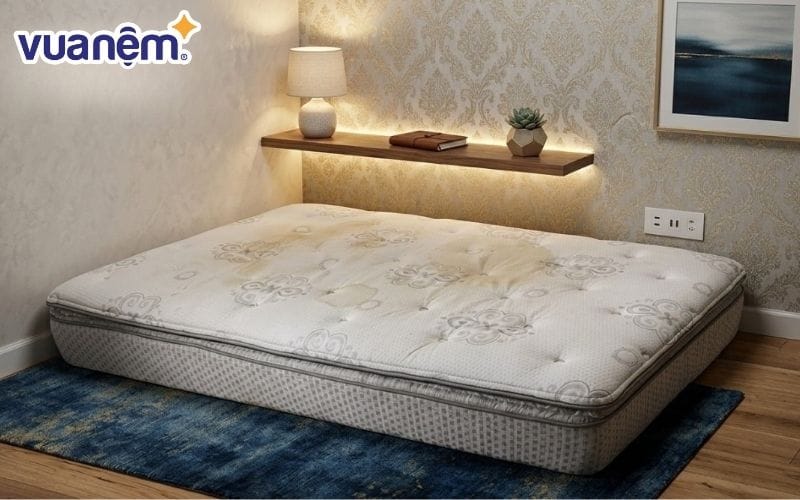Nệm xuất hiện các vết nấm mốc