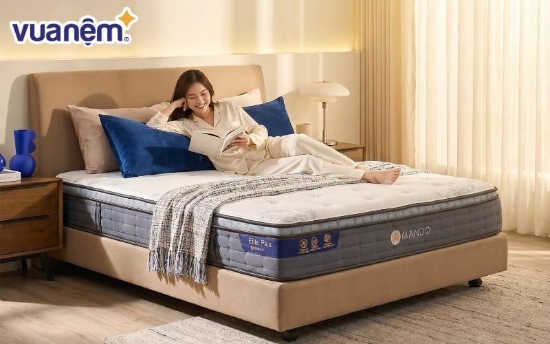 Sở hữu một chiếc nệm lò xo chất lượng cho giấc ngủ của gia đình được đảm bảo