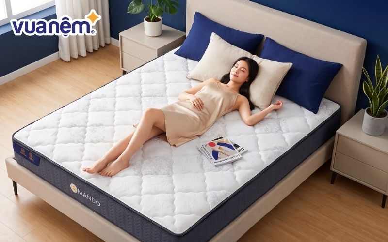 Nệm lò xo được sử dụng phổ biến hiện nay