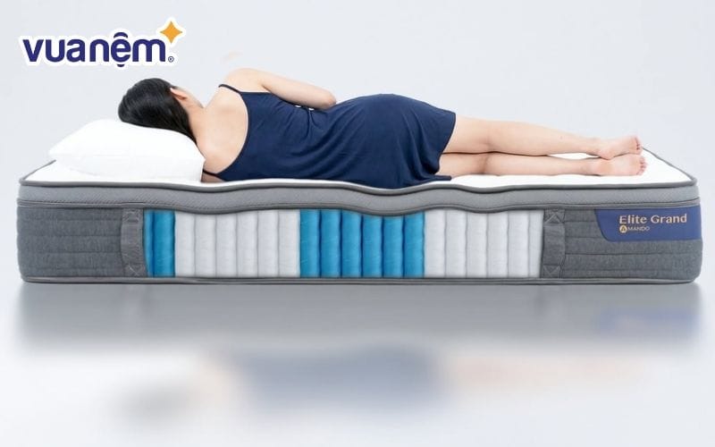 Nệm lò xo chất lượng giúp bạn nằm ngủ không bị đau lưng