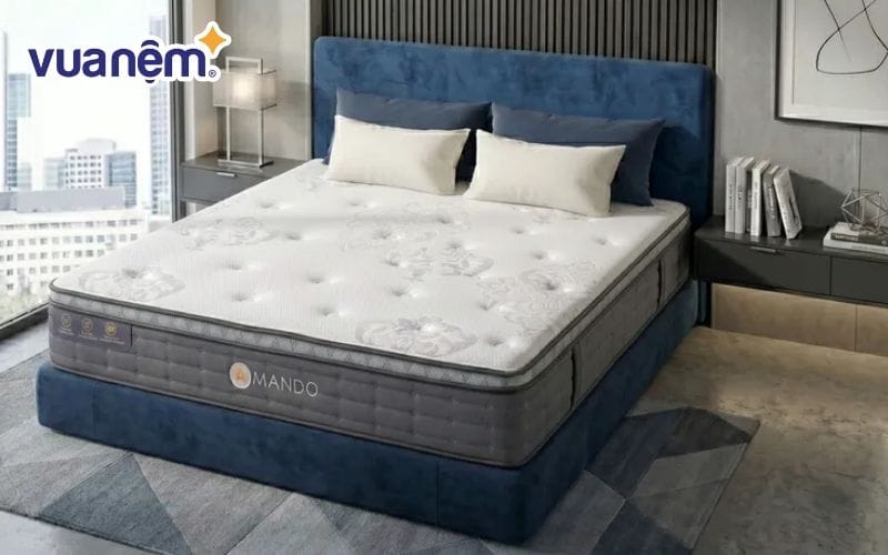 Nệm lò xo túi độc lập Amando Elite Plus nâng đỡ 3 vùng