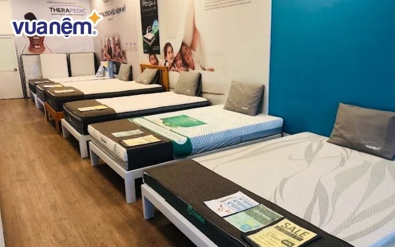 Vua Nệm cung cấp đa dạng mẫu nệm lò xo chính hãng