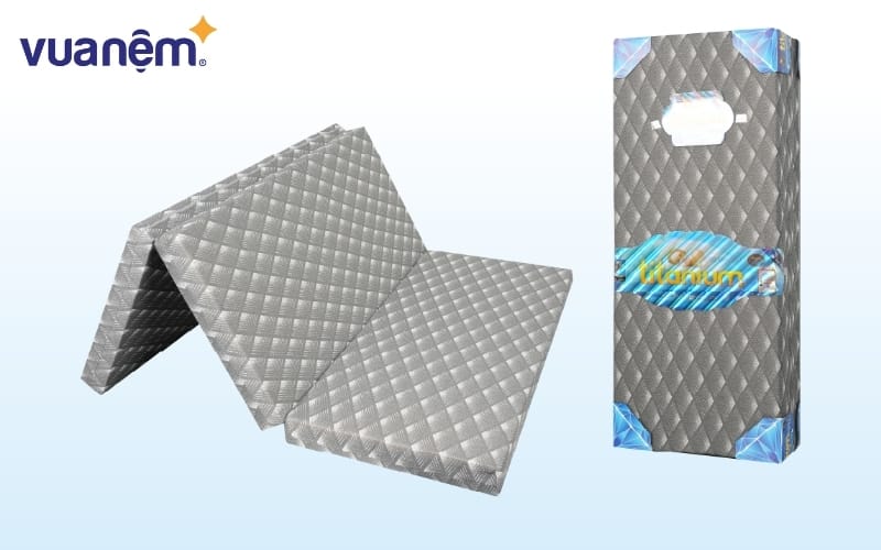 Đệm bông ép 7cm Kim Cương Titanium