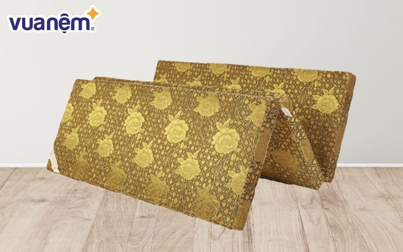 Đệm bông ép Tuấn Anh vải gấm