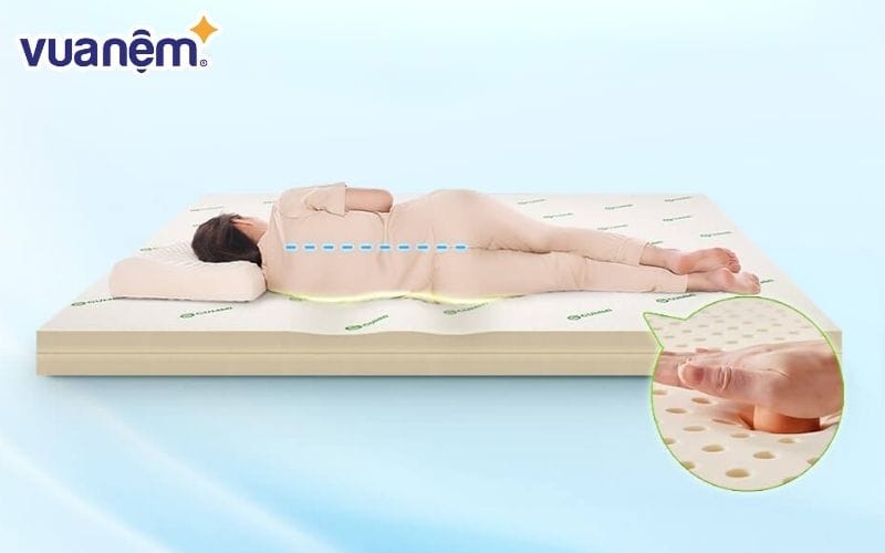 Gummi Classic là dòng nệm phù hợp cho người bị liệt cần nằm nghỉ lâu ngày