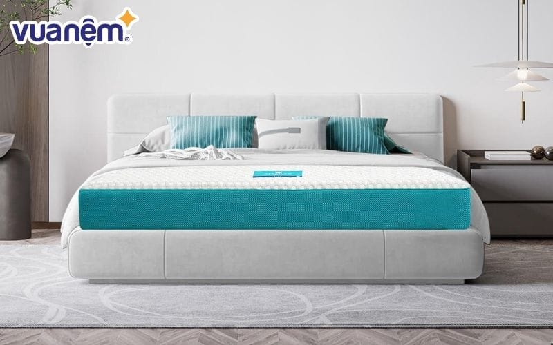 Nệm Memory Foam Aeroflow Fit Plus có khả năng nâng đỡ cơ thể tự nhiên
