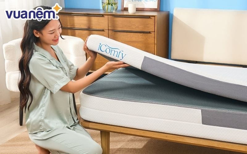 Lựa chọn nệm có chất liệu thoáng khí
