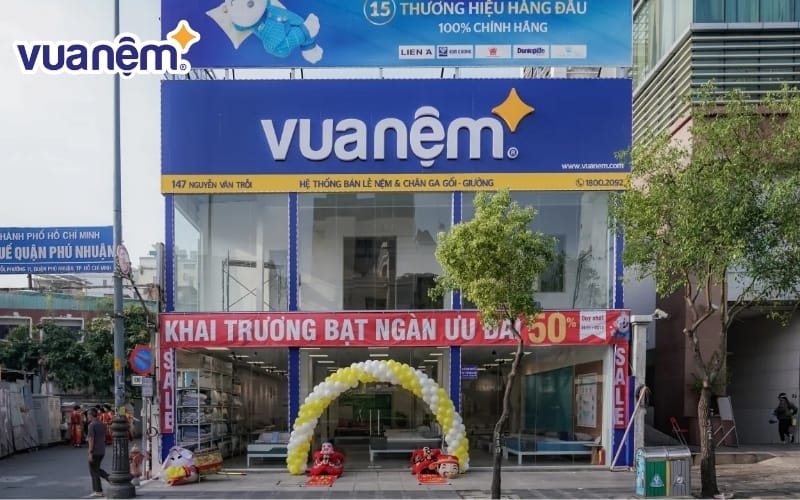 Mua đệm lò xo chính hãng tại Vua Nệm