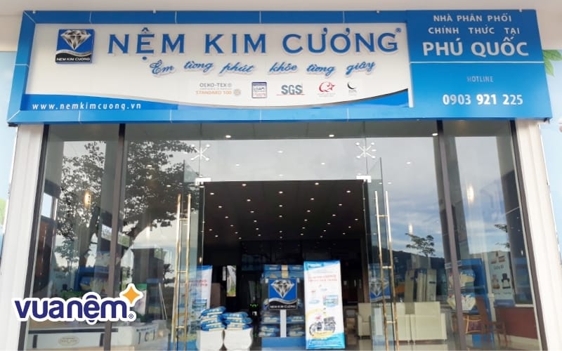 Cửa hàng nệm Kim Cương