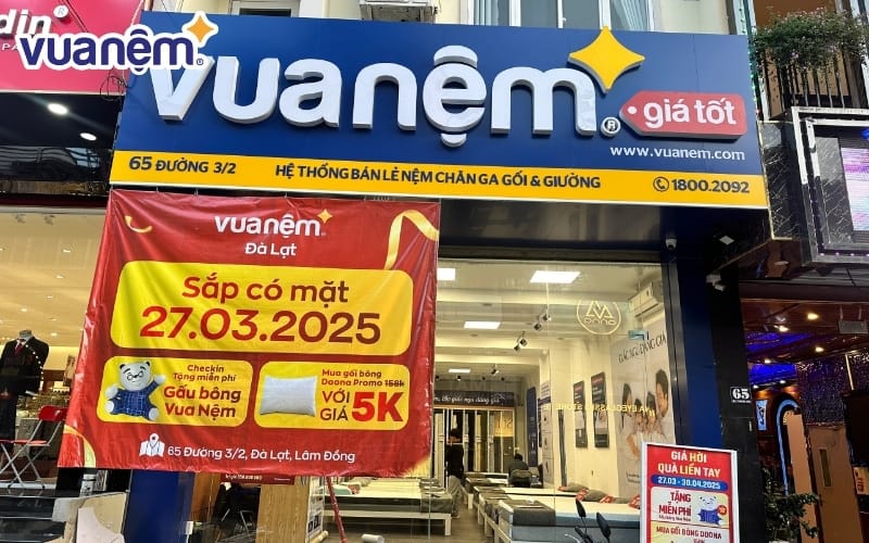Mua đệm bông ép giá tốt, chính hãng tại Vua Nệm