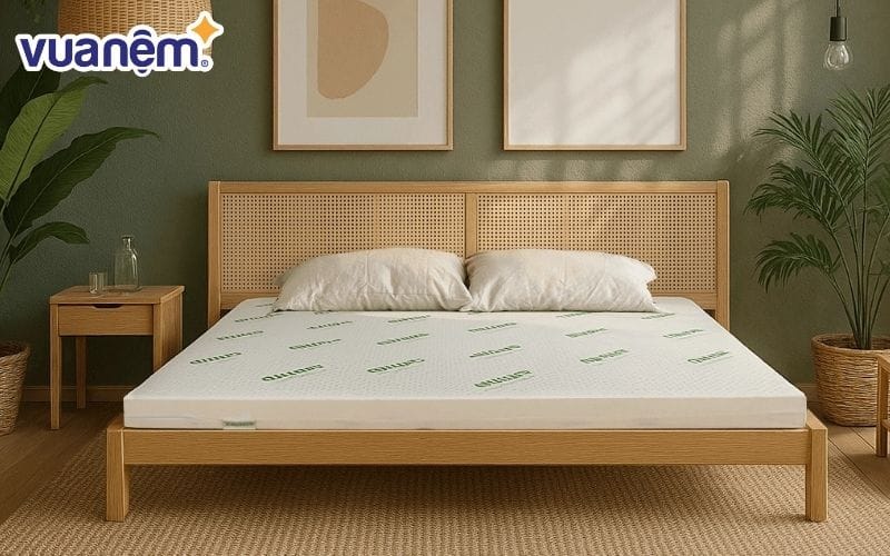 Nệm massage cho người già chất liệu cao su thiên nhiên Gummi Classic