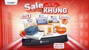Vua Nệm Sale Tháng 10: Sale Khủng Cuối Tháng