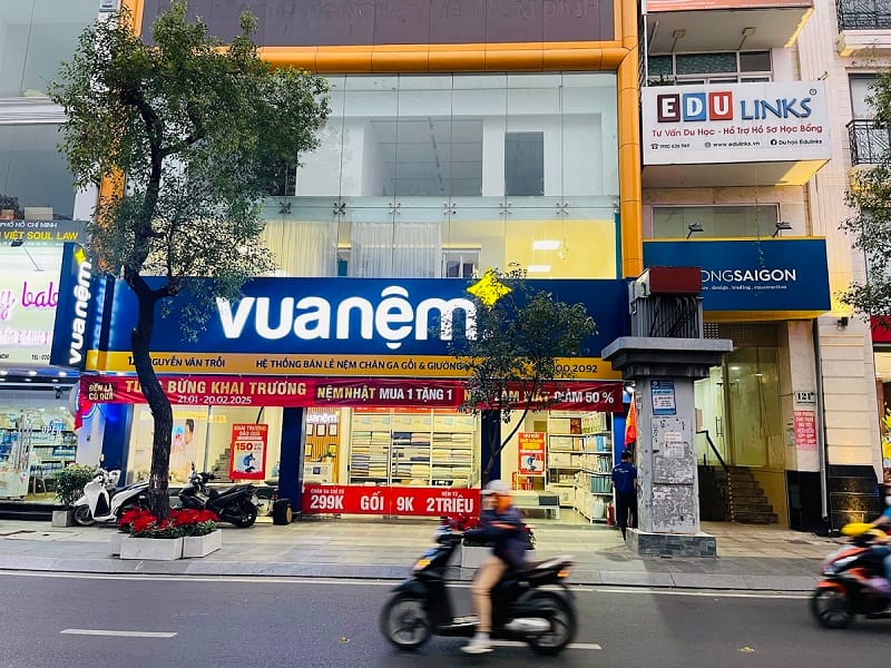 Vua Nệm - Hệ thống bán lẻ chăn ga gối nệm lớn nhất Việt Nam