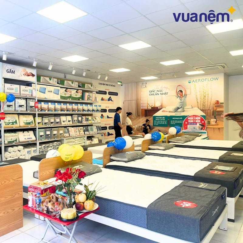 Mua đệm giá tốt, chính hãng tại Vua  Nệm