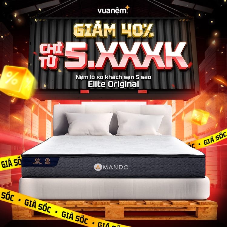 Nệm lò xo Amando Elite Original