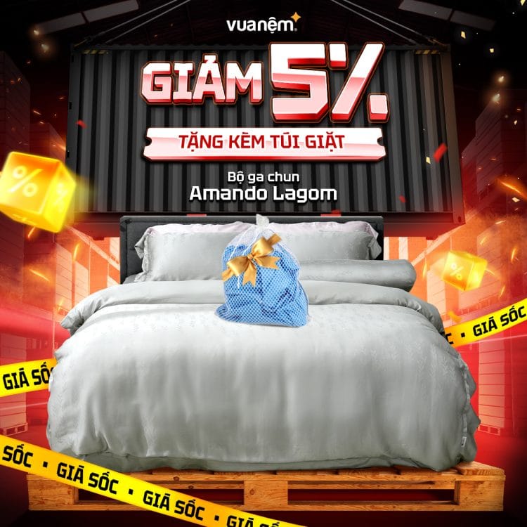 Bộ Ga Chun Tencel Amando Lagom