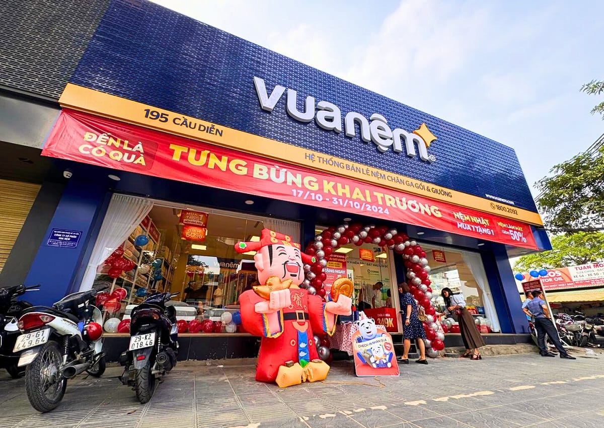 Cửa hàng Vua Nệm tại Cầu Diễn, Quận Bắc Từ Liêm