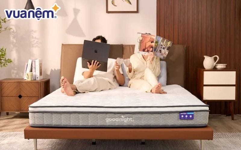 Vua Nệm cung cấp nệm lò xo 100% chính hãng