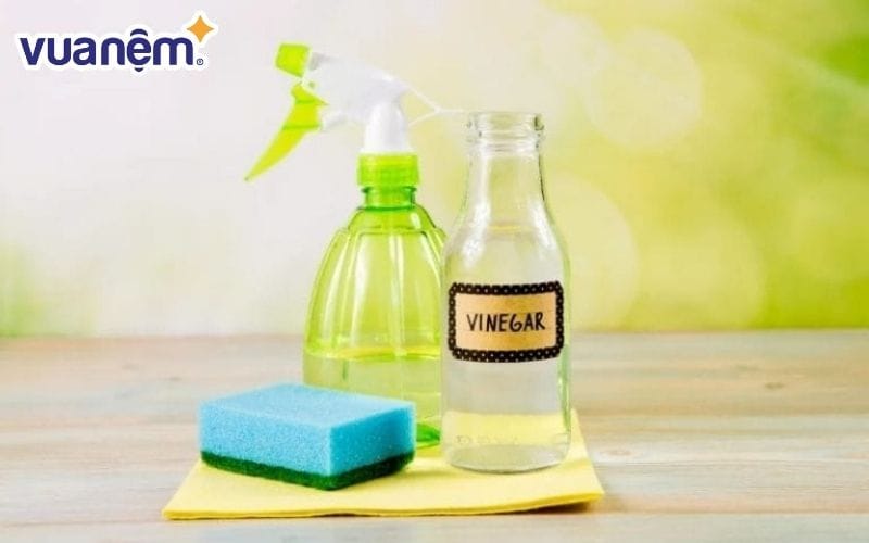 Sử dụng giấm để xử lý tình trạng mốc