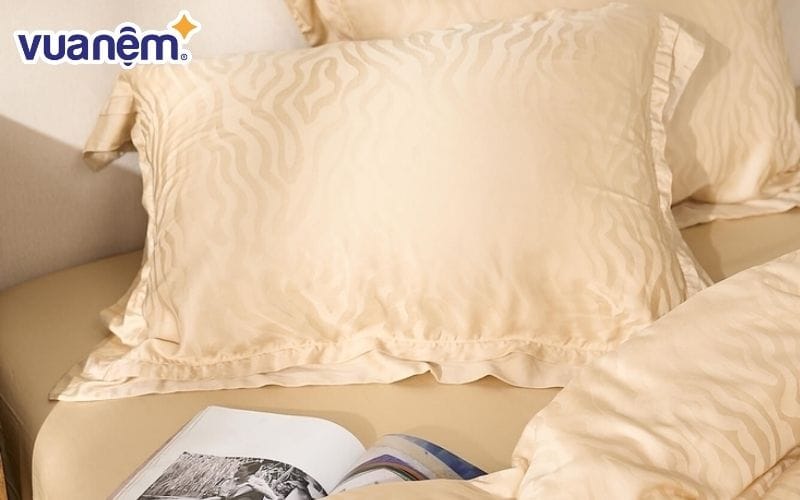 Bộ chăn ga Lụa Tencel cao cấp Amando Lagom 5 chi tiết