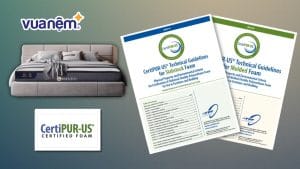 Chứng nhận CertiPUR-US® và top 6 nệm đạt chuẩn tại Vua Nệm