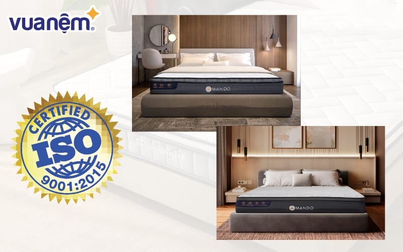 Chất lượng đệm phụ thuộc đến 70% vào chất lượng nguyên liệu.