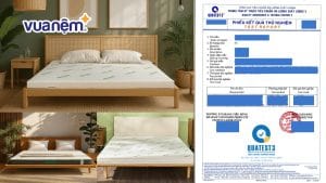 QUATEST 3 trên nệm là gì? Gợi ý nệm đạt chuẩn tại Vua Nệm