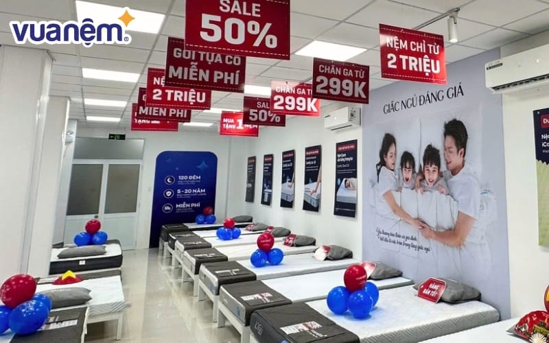 Vua Nệm Gia Lai mang đến cho khách hàng trải nghiệm mua sắm trọn vẹn với chất lượng đồng nhất