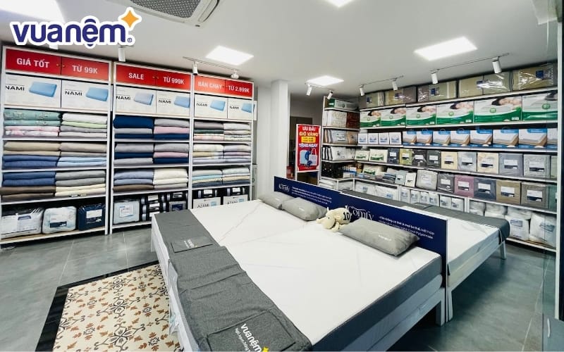 Vua Nệm luôn đảm bảo giá bán công khai, minh bạch trên toàn hệ thống