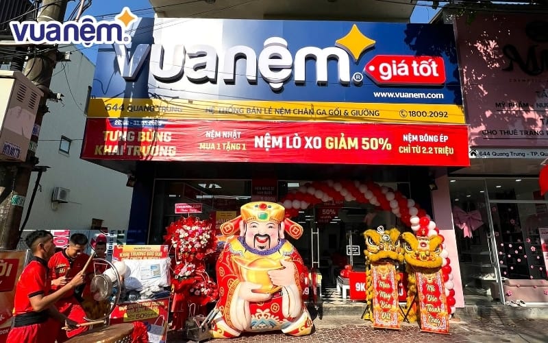 Mua chăn ga gối nệm giá tốt tại Vua Nệm