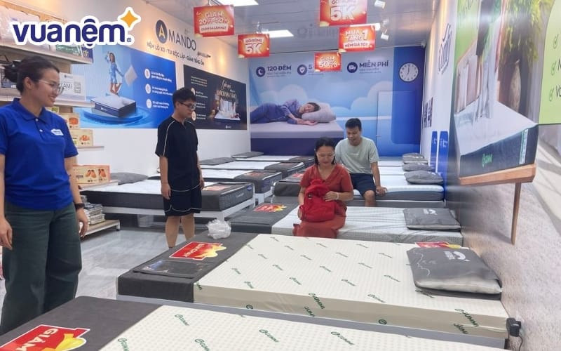 Vua Nệm chú trọng đến trải nghiệm của khách hàng sau mua