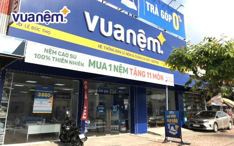 Mua đệm chính hãng tại Vua Nệm