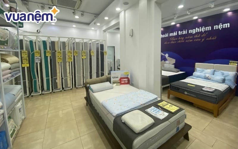Các sản phẩm tại cửa hàng Vua Nệm quận Hai Bà Trưng