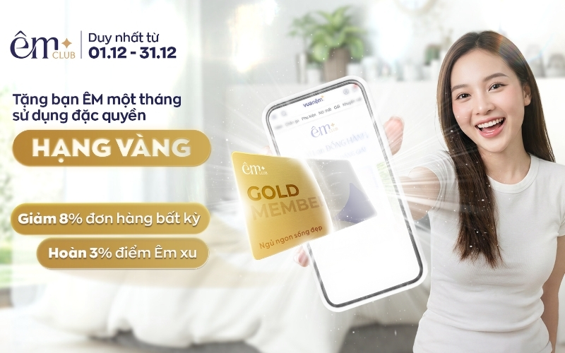 Hội viên Hạng Bạc được thăng cấp lên Hạng Vàng