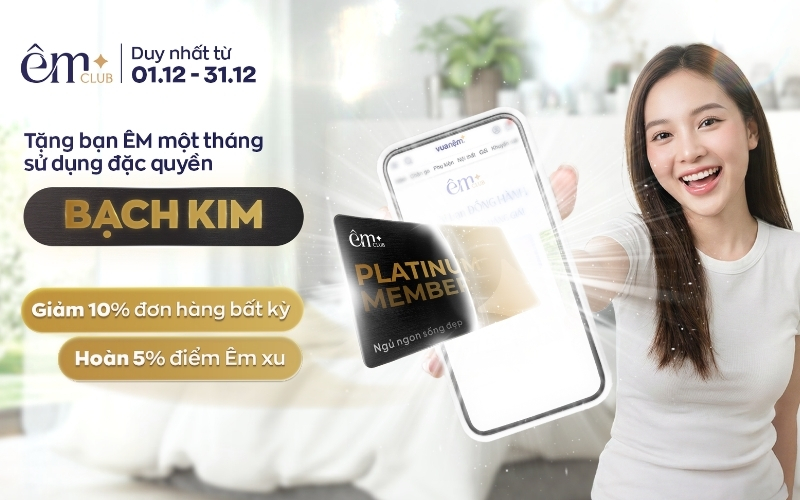 Hội viên Hạng Vàng thăng cấp Hạng Bạch Kim