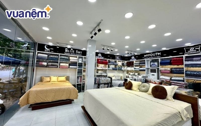 Hanvico nổi bật ở phân khúc chăn ga gối đệm cao cấp