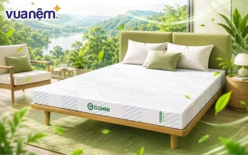 Mua nệm cao su chính hãng, uy tín tại Vua Nệm