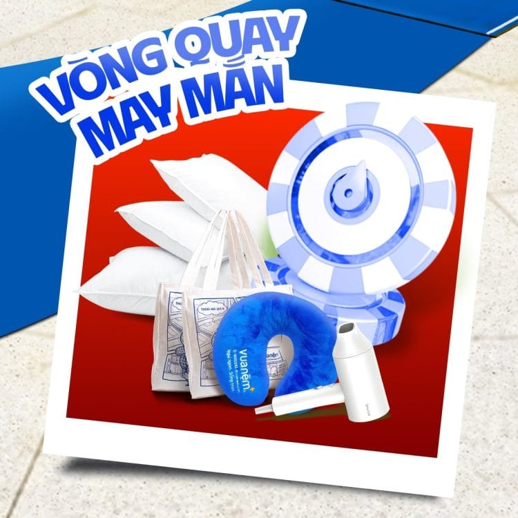 Vòng Quay May Mắn cho 10 vị khách đầu tiên