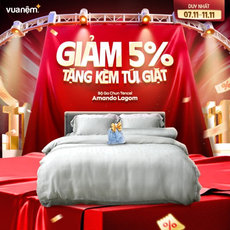 Bộ Ga Chun Amando Tencel Lagom giảm 5%