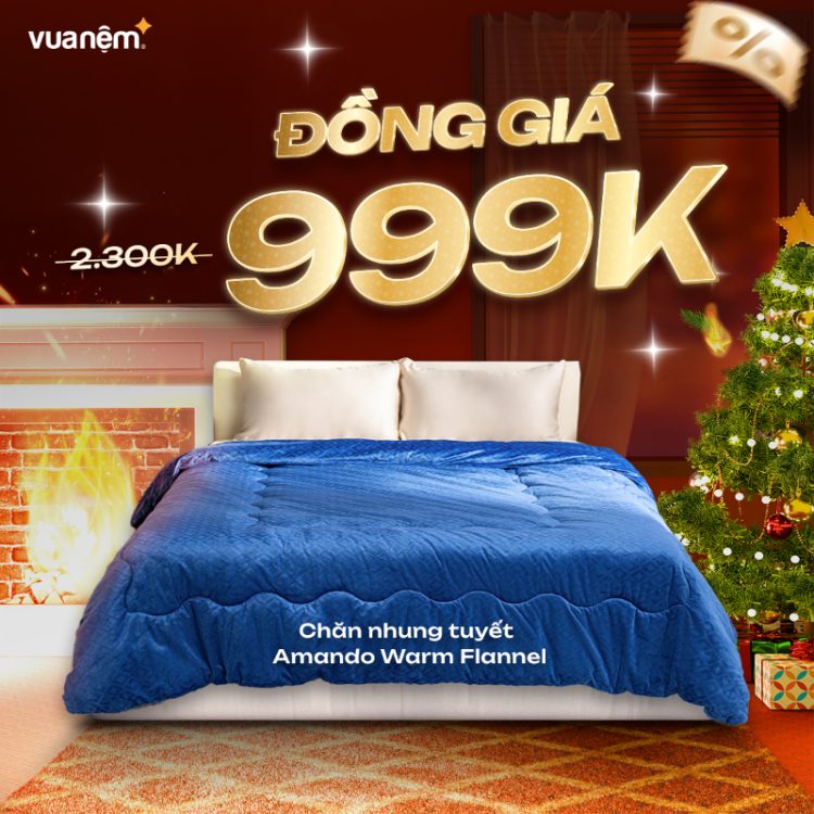 Chăn Nhung Tuyết Amando Warm Flannel