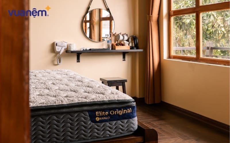 Nệm Amando Elite Original còn xuất sắc đạt 4 loại chứng nhận uy tín