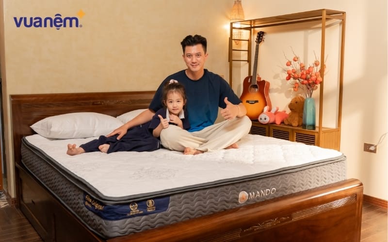 Amando Elite Original ghi điểm ấn tượng nhờ lớp Topper chất lượng cao