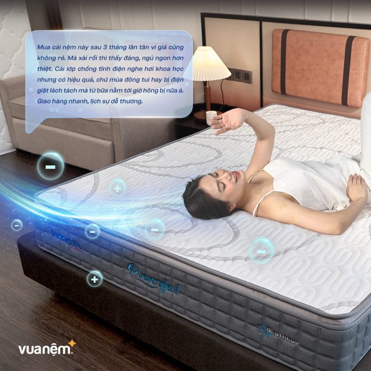 Nệm lò xo cao cấp Dunlopillo