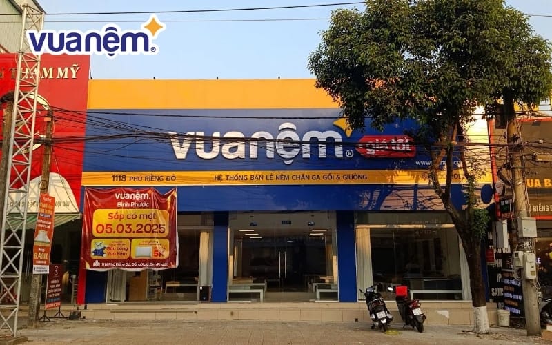 Mua đệm chính hãng tại Vua Nệm ở Bình Phước