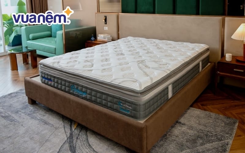 Nệm lò xo túi độc lập của Dunlopillo có khả năng cách ly chuyển động tốt